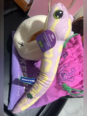 Ball Python Cuddle Noodle Plush Keary Molinaro Youtube Makeship Only 1424 RARE!